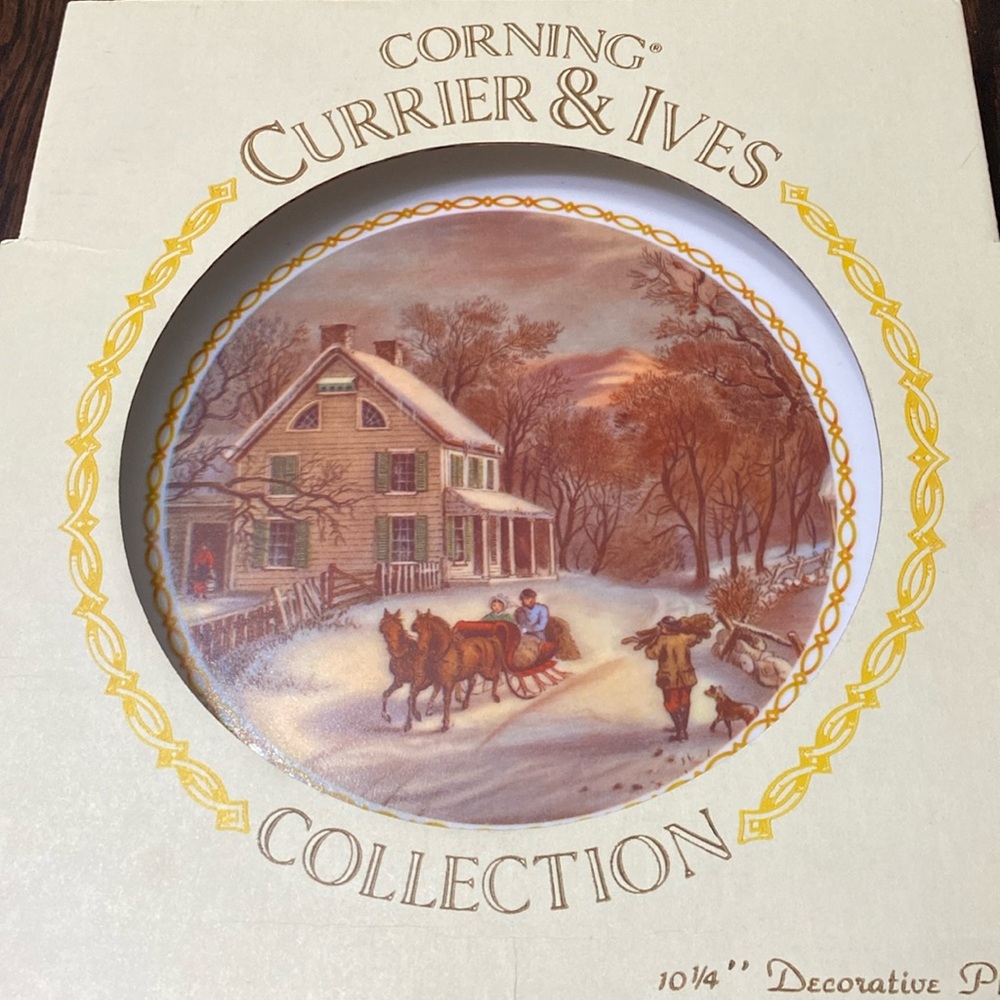 Currier & Ives Collector Plate